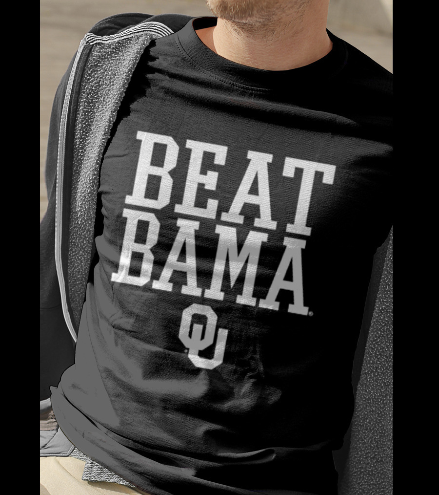 BEAT BAMA OU Oklahoma Sooners T-Shirt