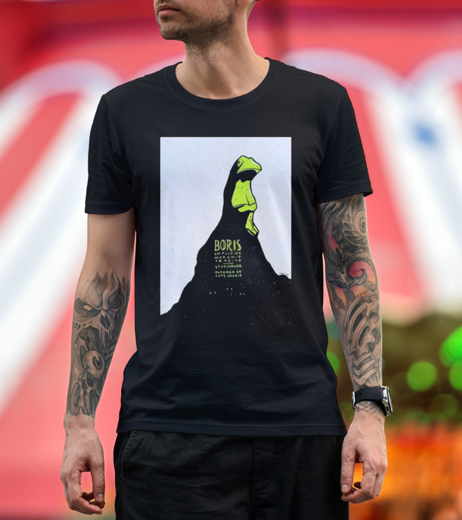 BORIS Masquerade at Cat’s Cradle Oct 25 2024 Tour Starcrawler T-Shirt