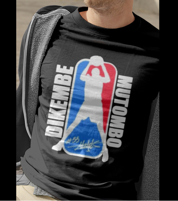 Dikembe Mutombo #55 Signature NBA T-Shirt