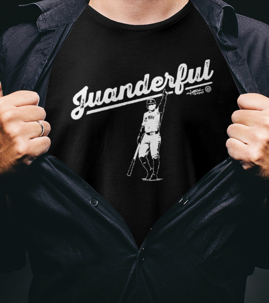 Juanderful Juan Soto New York Yankees Baseball Player T-Shirt