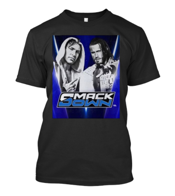 SmackDown Chris Sabin Alex Shelley Wrestling Duo T-Shirt