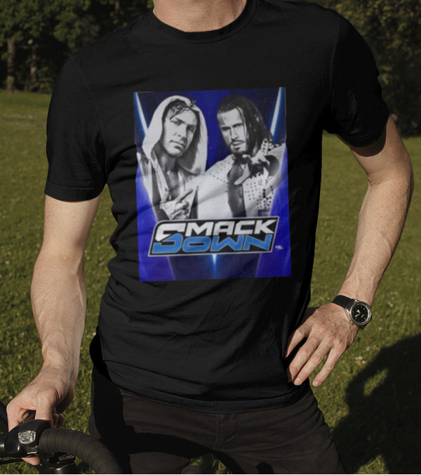 SmackDown Chris Sabin Alex Shelley Wrestling Duo T-Shirt