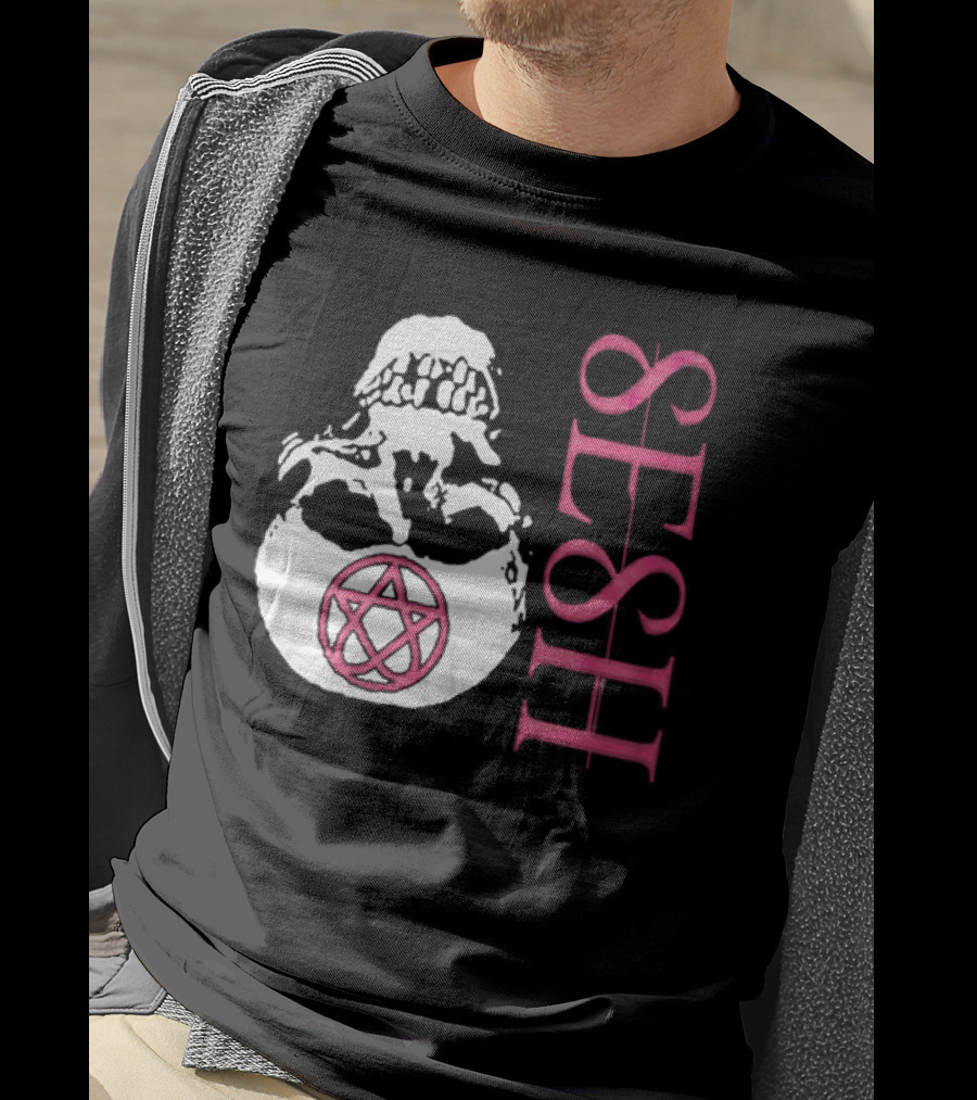 Teamsesh Merch Seshagram Skull Pentacle SESH T-Shirt