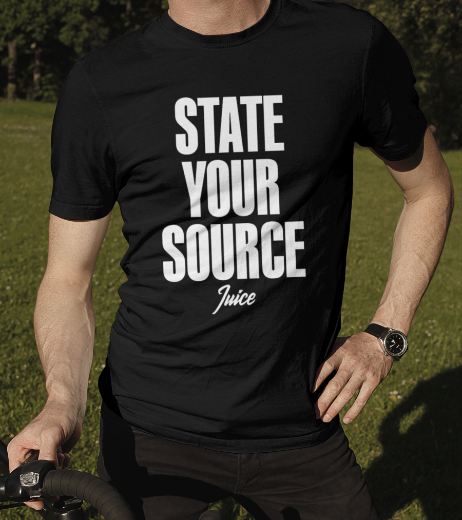 Jaylen Brown Juice State Your Source Stephen A Smith T-Shirt