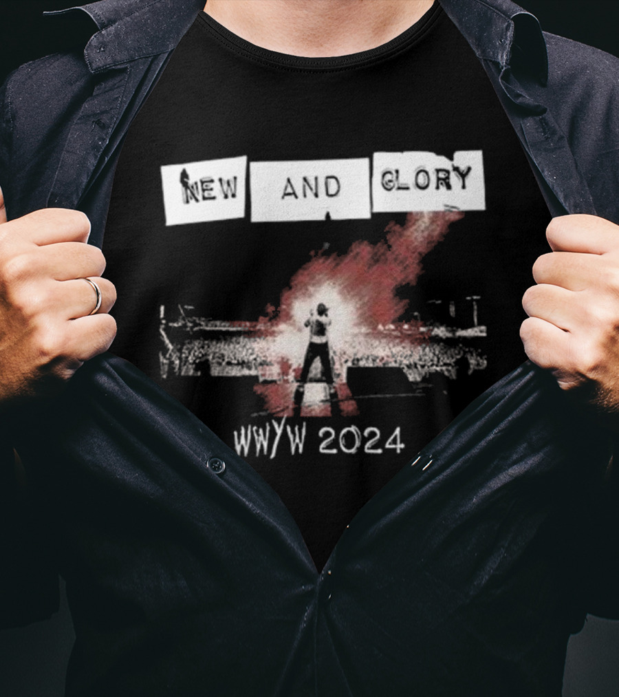 New And Glory Rock Concert WWYW T-Shirt
