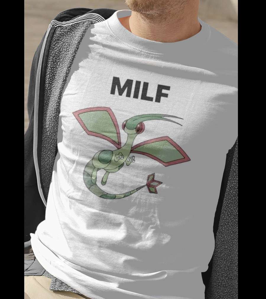MILF Man I Love Flygon Pokémon Fan Humor T-Shirt