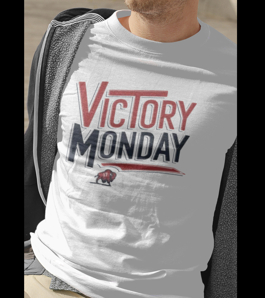 Victory Monday Buffalo Bills Josh Allen 17 Buffalo Football T-Shirt