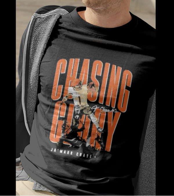 Chasing Glory Ja’Marr Chase Cincinnati Bengals Signature T-Shirt
