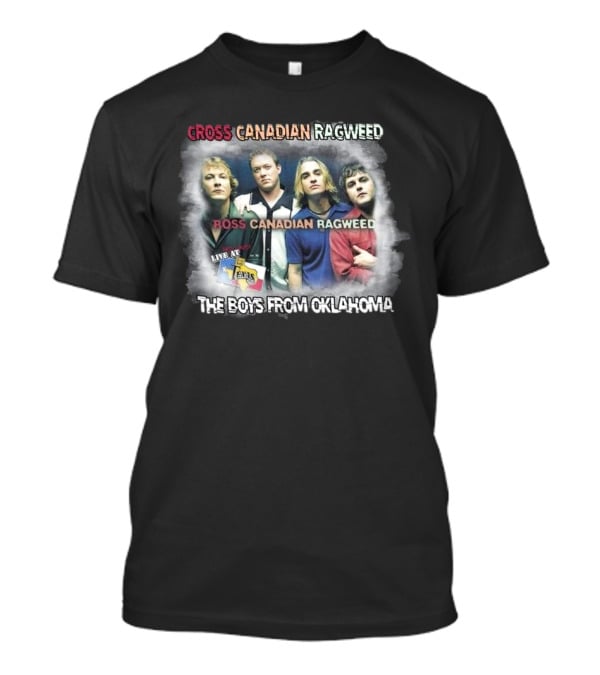 Cross Canadian Ragweed Live At Texas The Boys From Oklahoma T-Shirt
