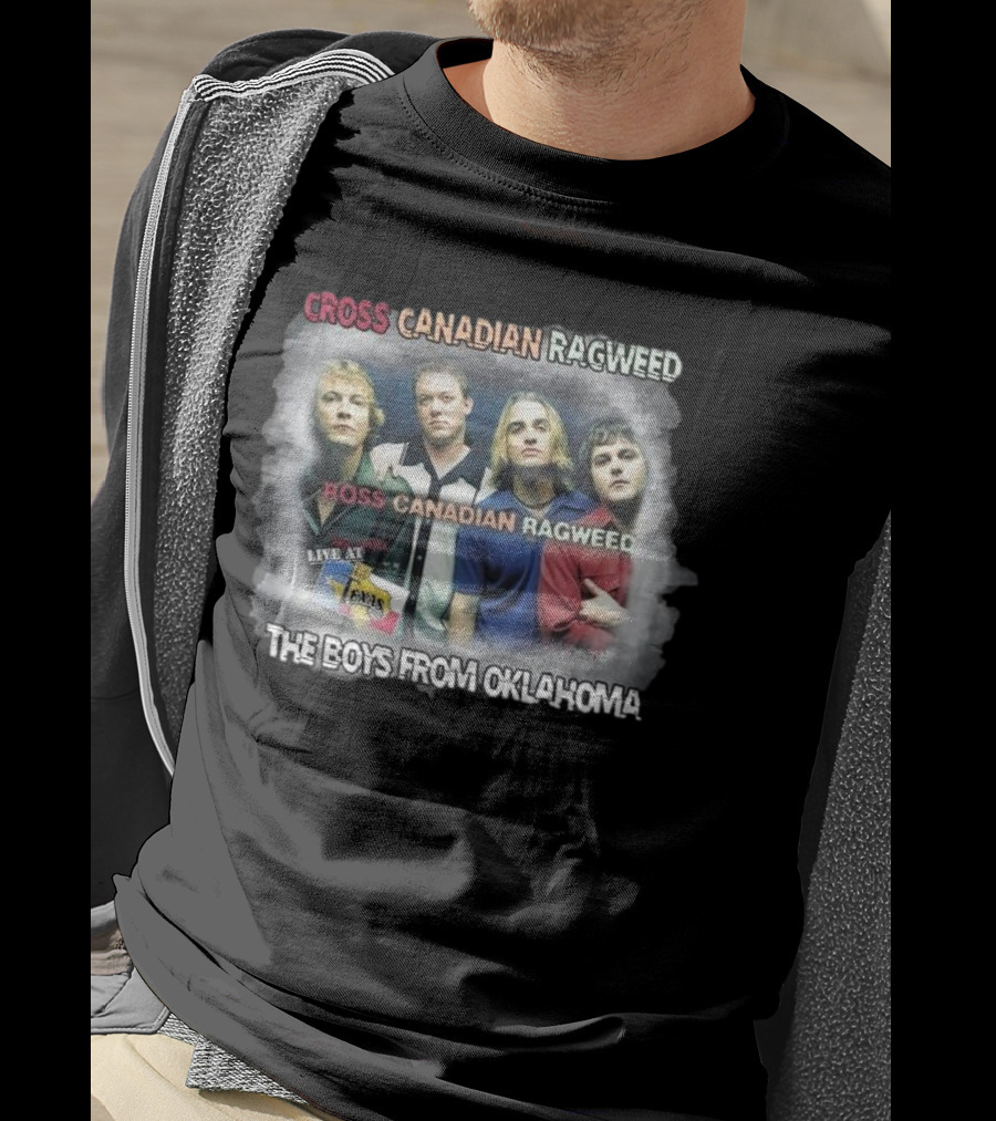Cross Canadian Ragweed Live At Texas The Boys From Oklahoma T-Shirt