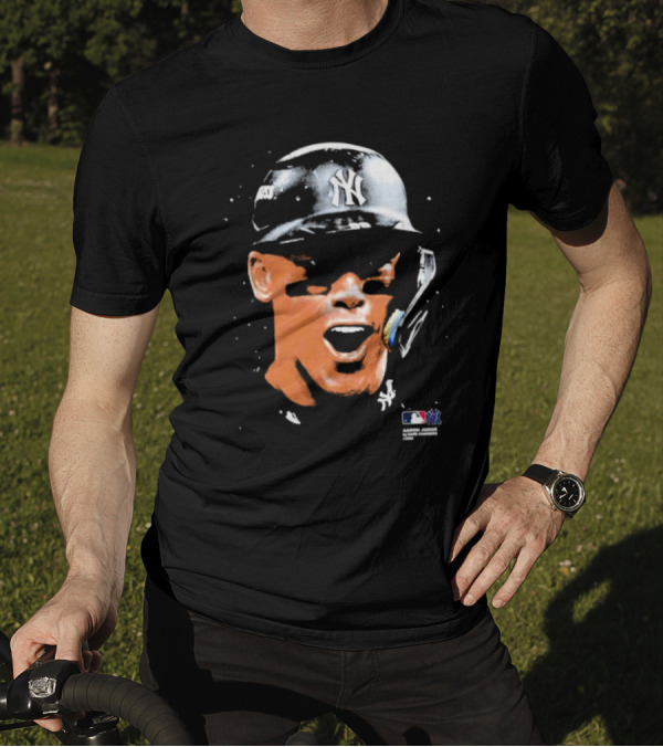 Aaron Judge New York Yankees MLB Big Face T-Shirt
