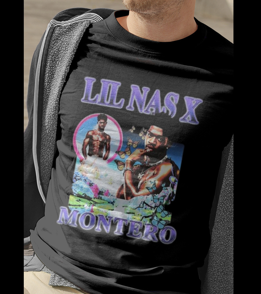 Lil Nas X Montero Butterflies Surreal T-Shirt