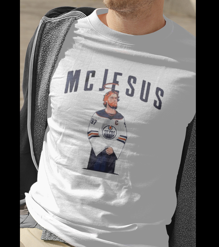 Connor McJesus McDavid Edmonton Oilers 97 Hockey T-Shirt