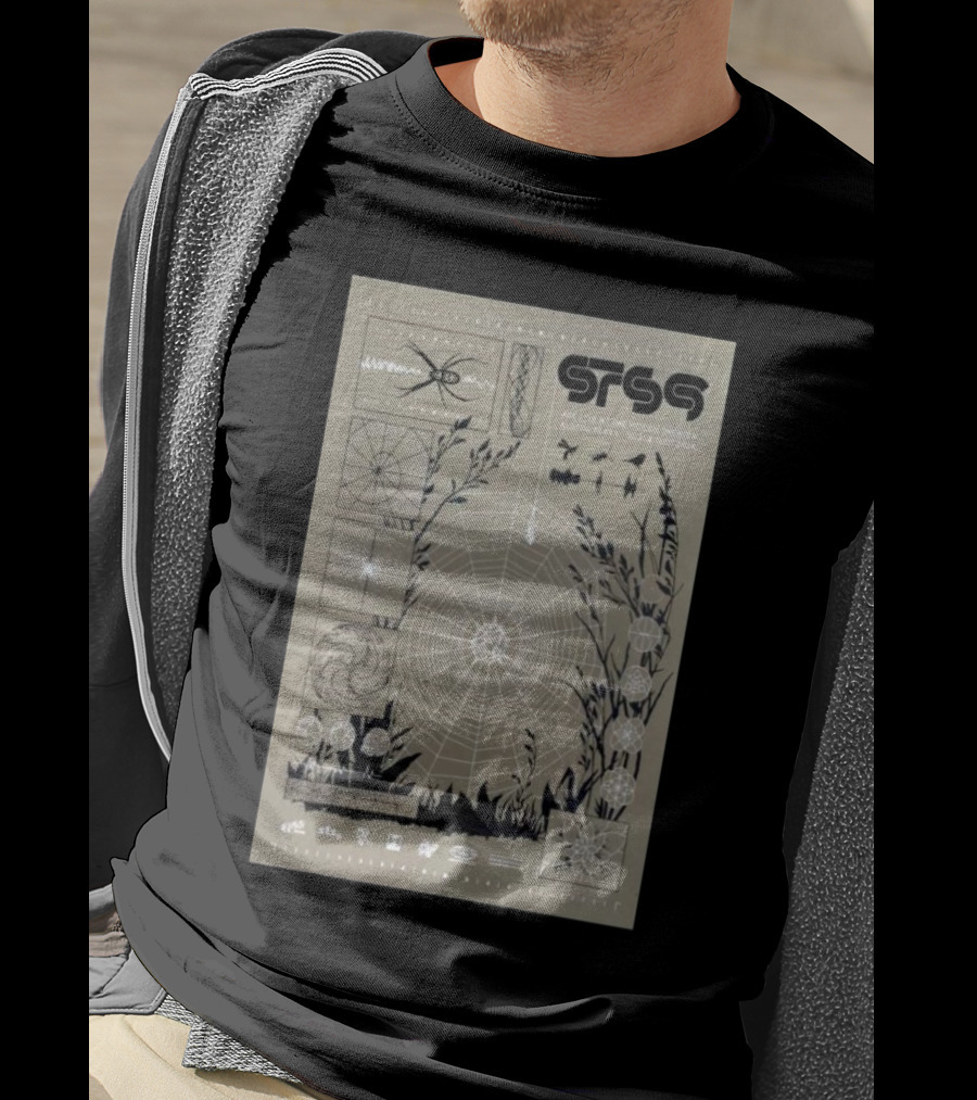 STS9 ACL Live At Moody Theater Austin Texas Spider Web Imagery October 31 November 1 T-Shirt