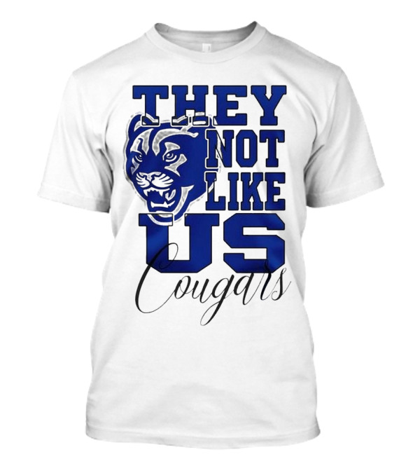 BYU Cougars Football Team 2024 They Not Like Us Cougars T-Shirt