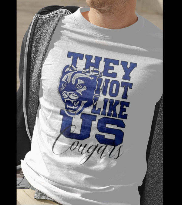BYU Cougars Football Team 2024 They Not Like Us Cougars T-Shirt