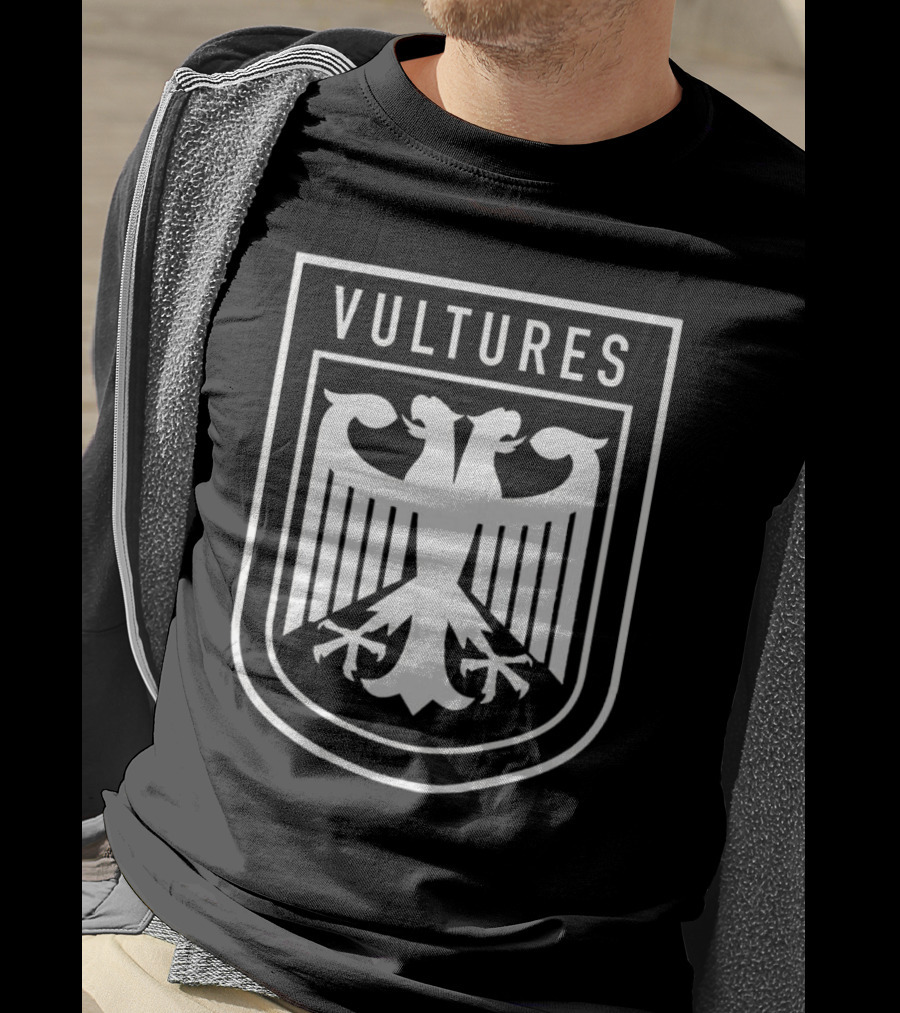 Yeezy Vultures Double-Headed Eagle Emblem T-Shirt