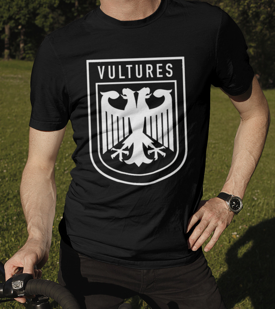 Yeezy Vultures Double-Headed Eagle Emblem T-Shirt