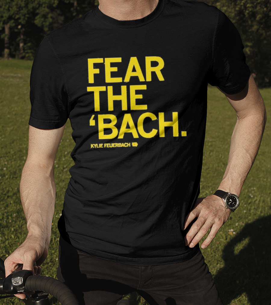 Fear The 'Bach Kylie Feuerbach Iowa Hawkeyes T-Shirt