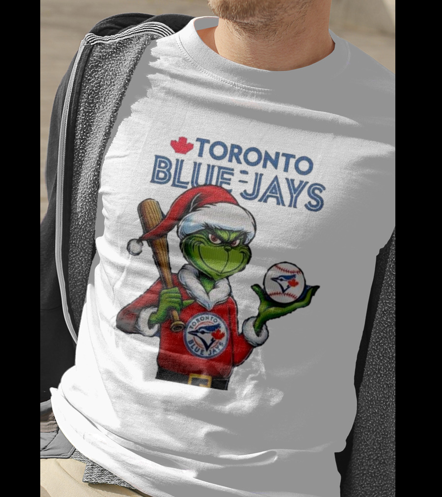 Toronto Blue Jays The Grinch Grinchmas Christmas T-Shirt