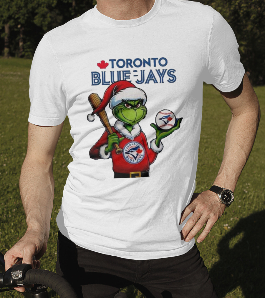 Toronto Blue Jays The Grinch Grinchmas Christmas T-Shirt