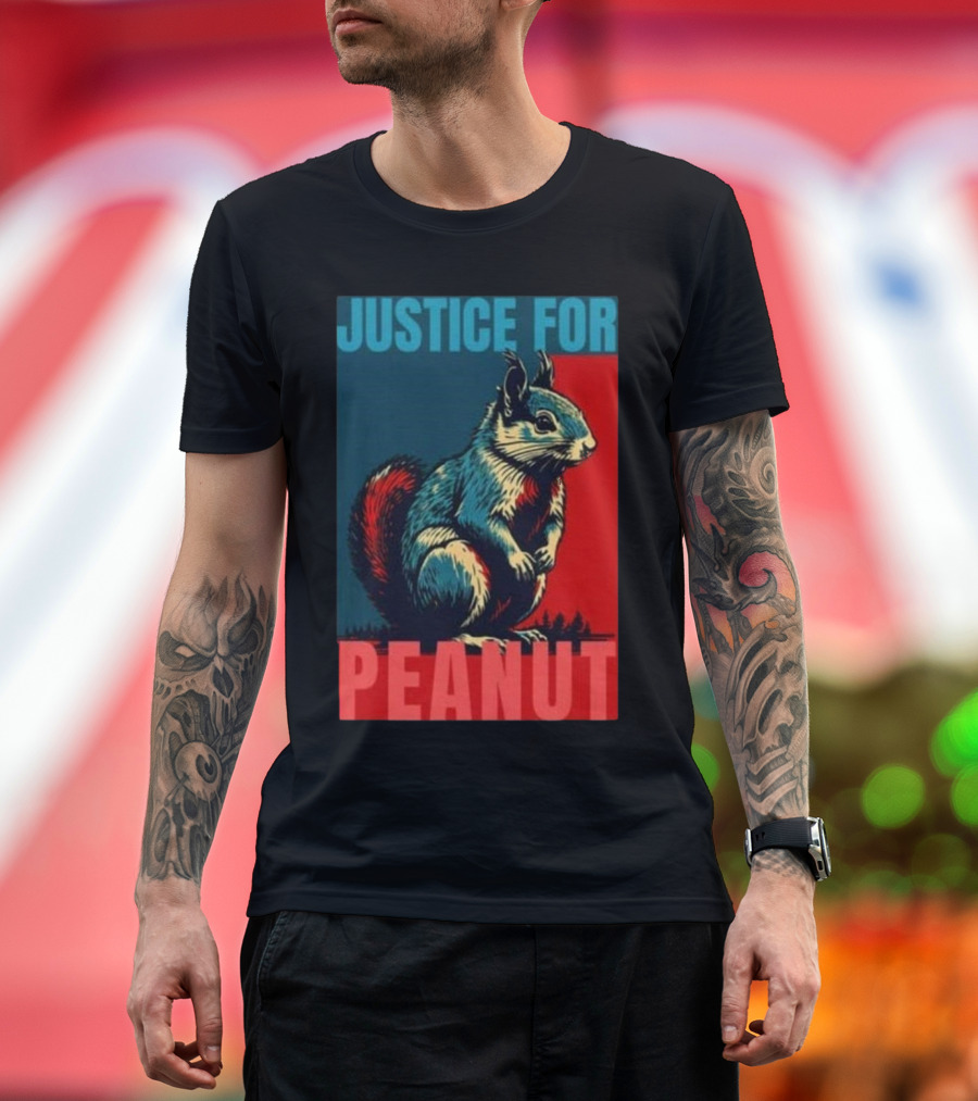 Justice For Peanut 2024 Squirrel T-Shirt
