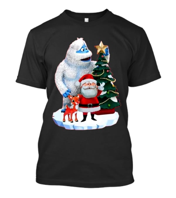 Bumble Rudolph Santa Christmas Tree Exclusive Rudolph The Red Nosed Reindeer T-Shirt