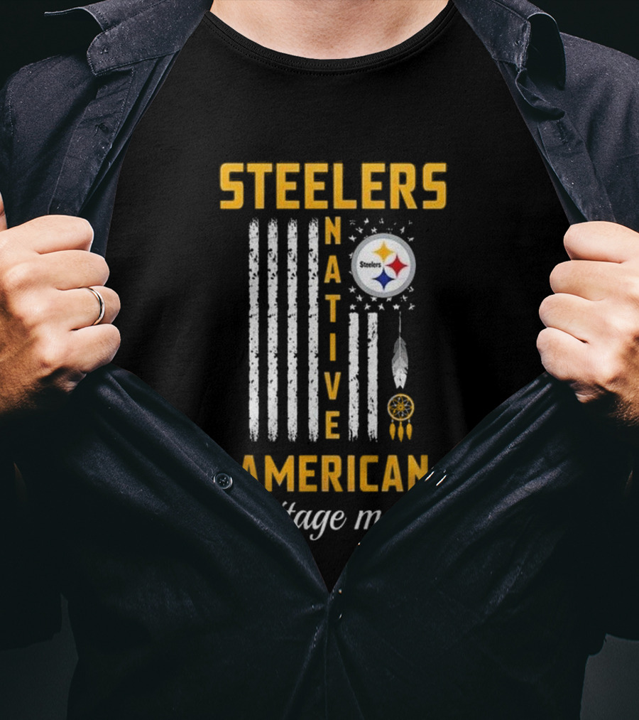 Steelers Native American Heritage Month T-Shirt