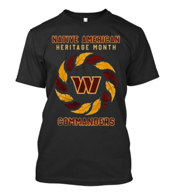 Washington Commanders Native American Heritage Month T-Shirt