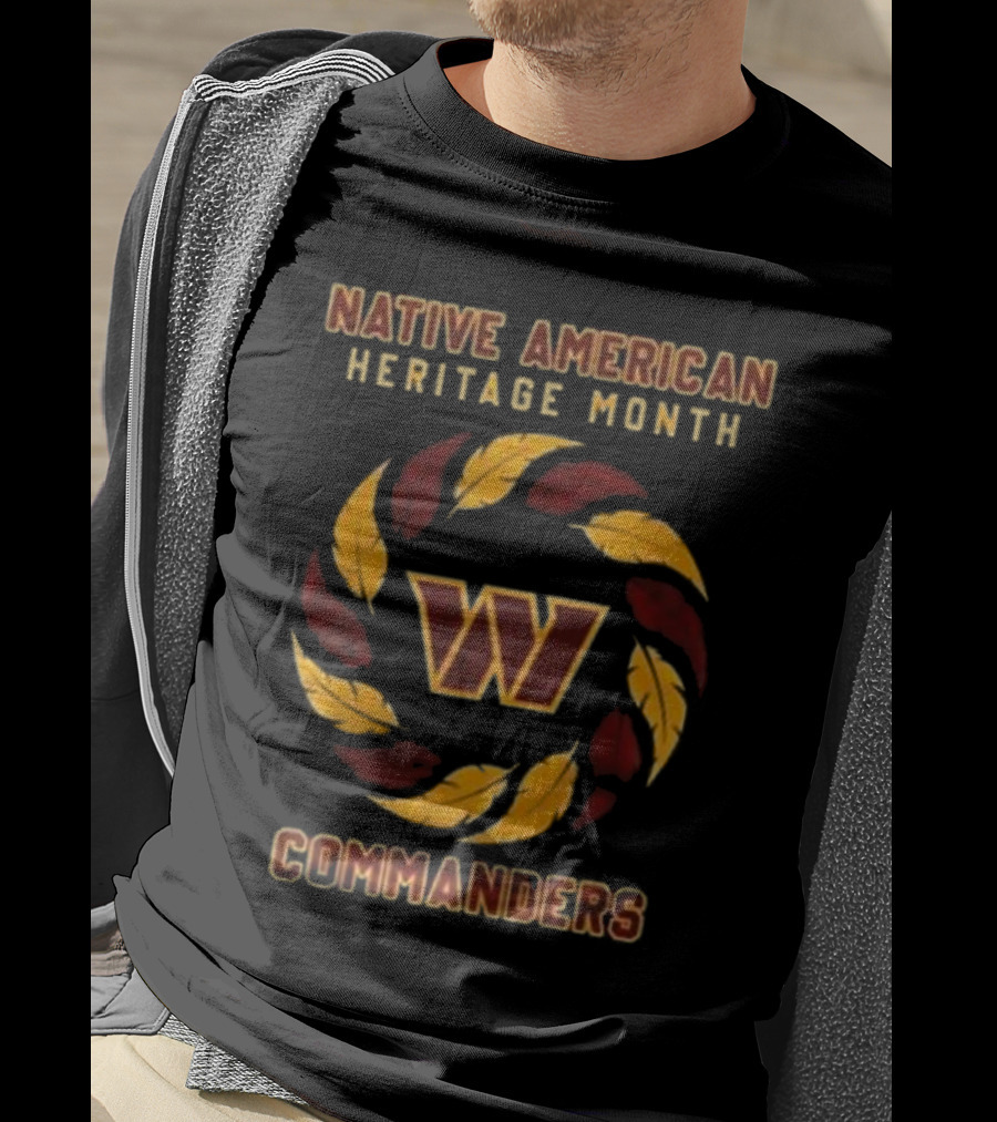 Washington Commanders Native American Heritage Month T-Shirt
