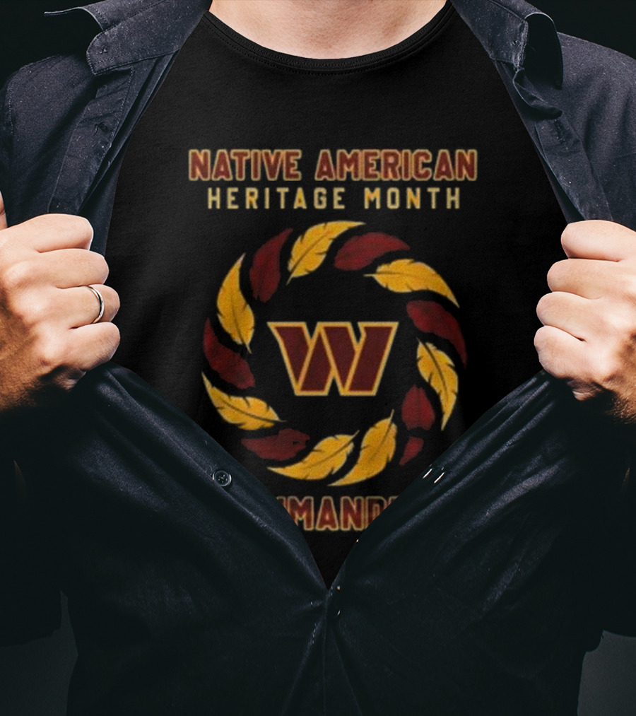 Washington Commanders Native American Heritage Month T-Shirt
