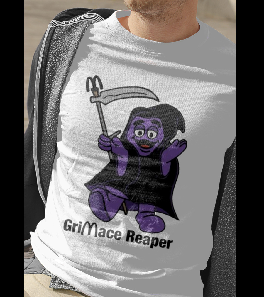 Grimace Reaper Grimace McDonald’s Crossover T-Shirt
