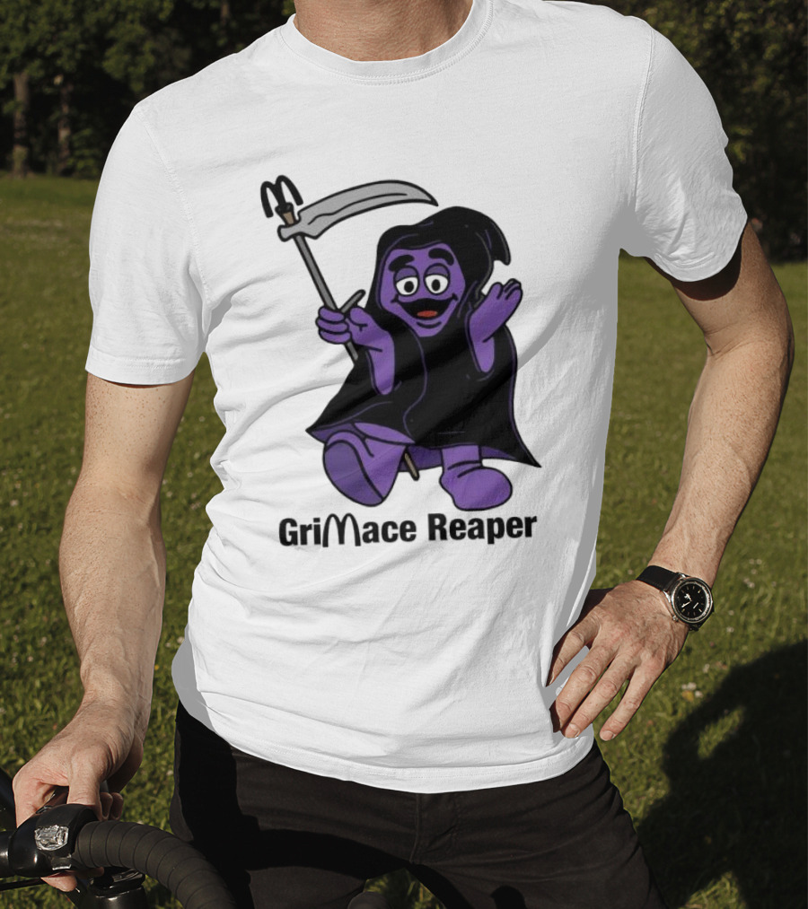 Grimace Reaper Grimace McDonald’s Crossover T-Shirt