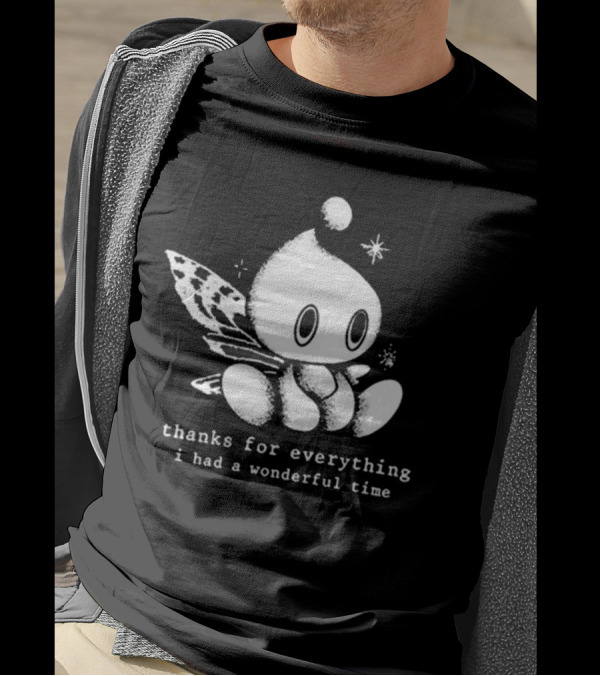 Thanks For Everything I Had A Wonderful Time Chao Fairy Character With Sparkles T-Shirt
