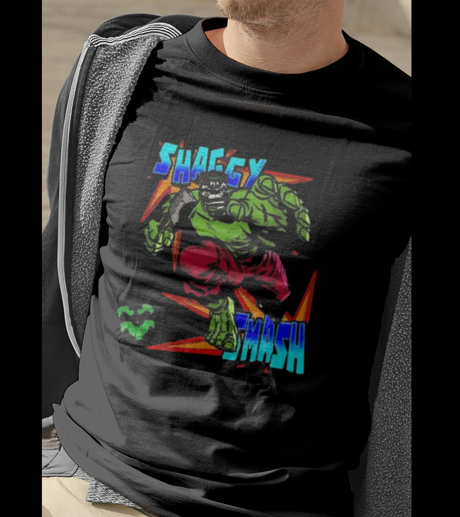 Shaggy Smash The Shaggy Show Smash New T-Shirt