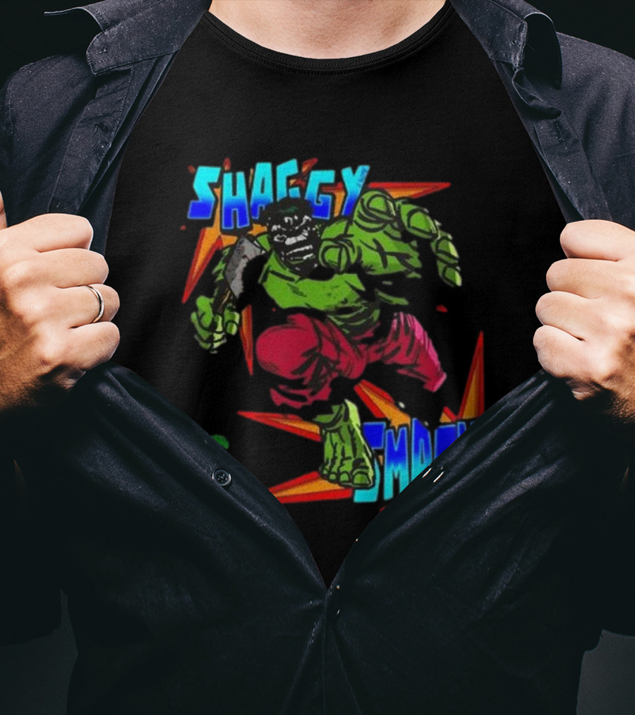 Shaggy Smash The Shaggy Show Smash New T-Shirt