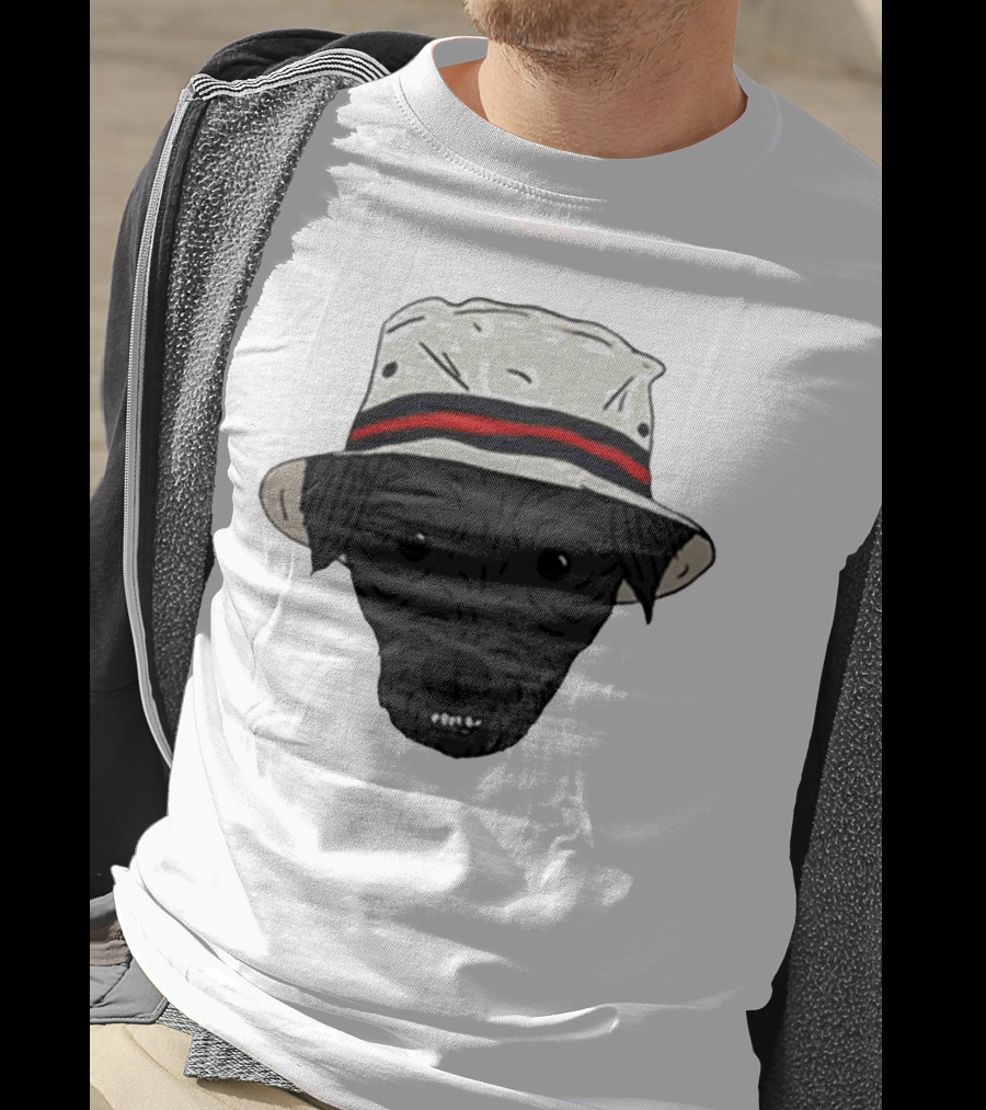 Mortimer And Whitehouse Gone Fishing Dog In Bucket Hat T-Shirt