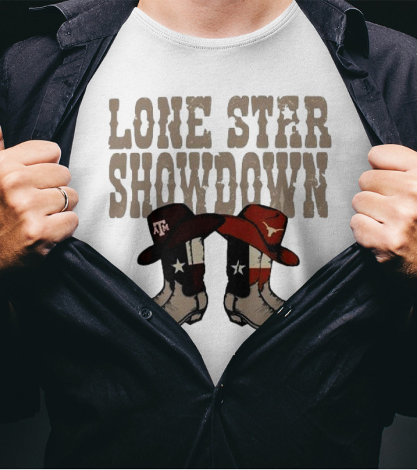 Lone Star Showdown Texas A&M Aggies Vs Texas Longhorns T-Shirt
