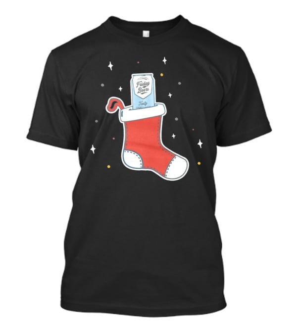 Friday Beers Christmas Stocking T-Shirt