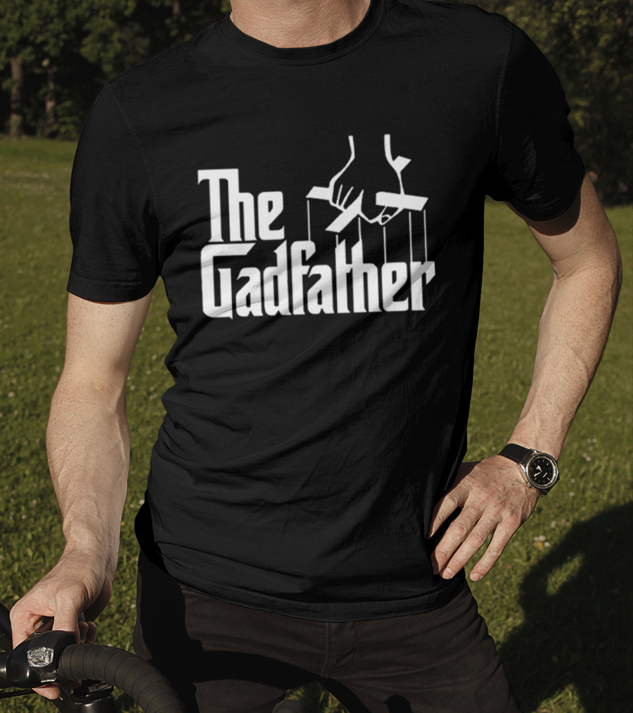 The Gadfather Gad Saad Parody Puppet Strings T-Shirt