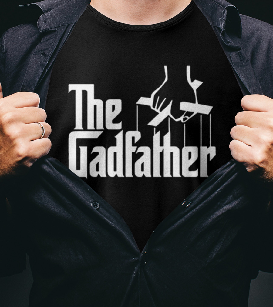 The Gadfather Gad Saad Parody Puppet Strings T-Shirt
