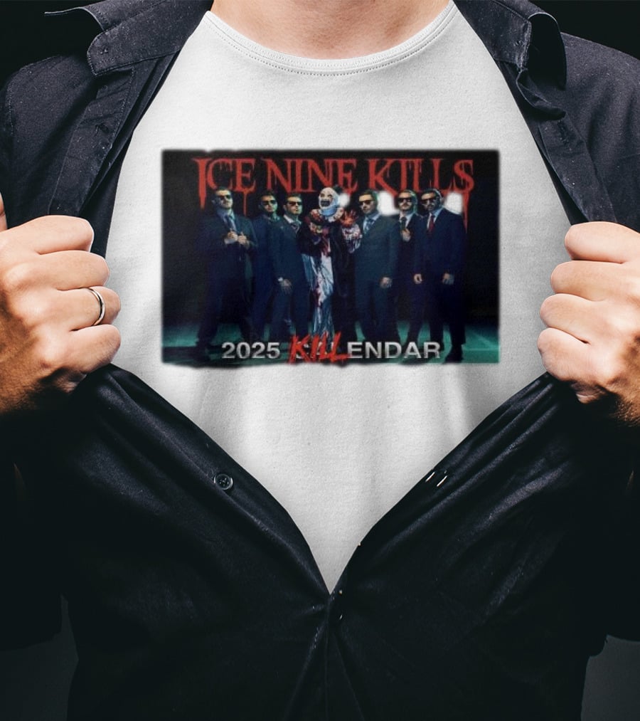 Ice Nine Kills 2025 Killendar Holiday T-Shirt