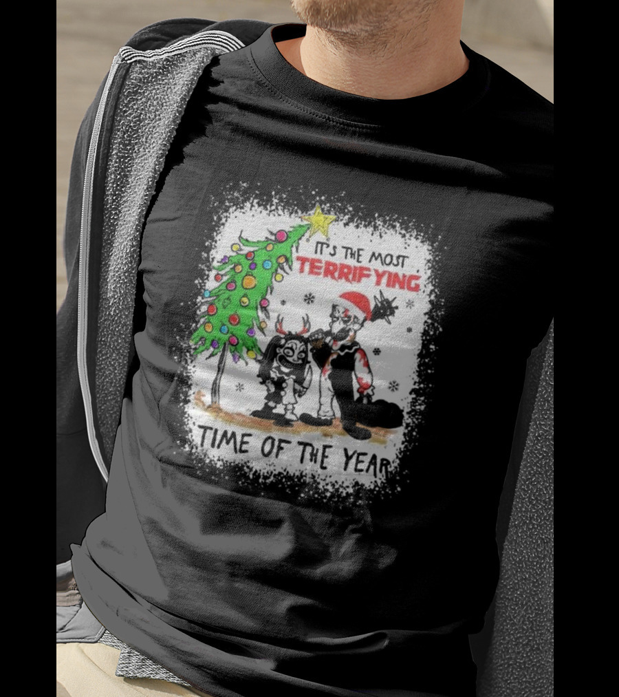 It's The Most Terrifying Time Of The Year Christmas T-Shirt