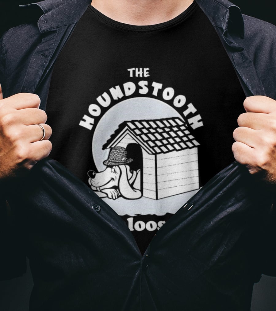 The Houndstooth Hound Doghouse Tuscaloosa AL T-Shirt