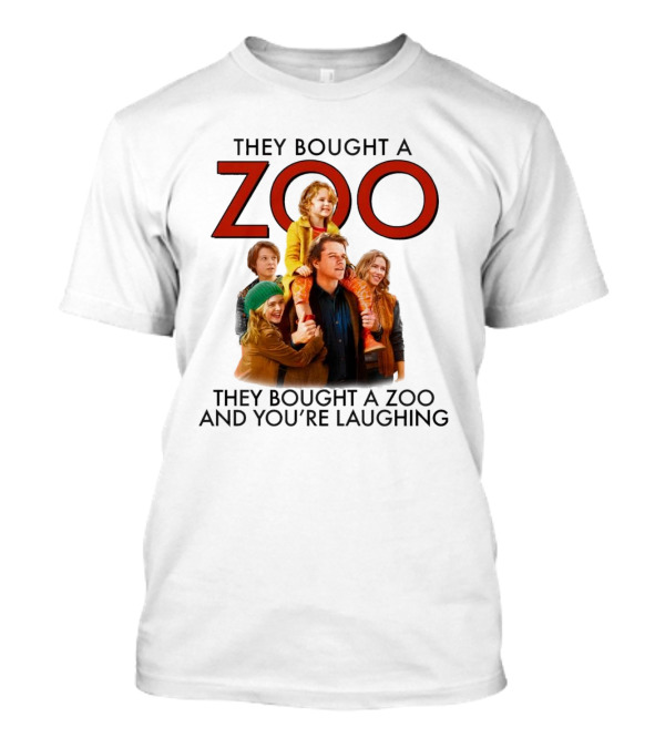 They Bought A Zoo You're Laughing Movie Poster Family Group T-Shirt