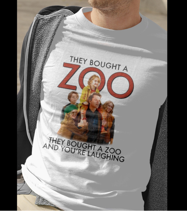 They Bought A Zoo You're Laughing Movie Poster Family Group T-Shirt