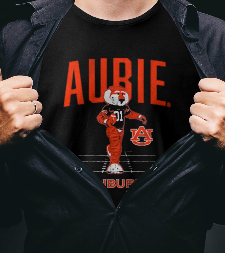 Auburn Football Aubie Mascot Walking T-Shirt