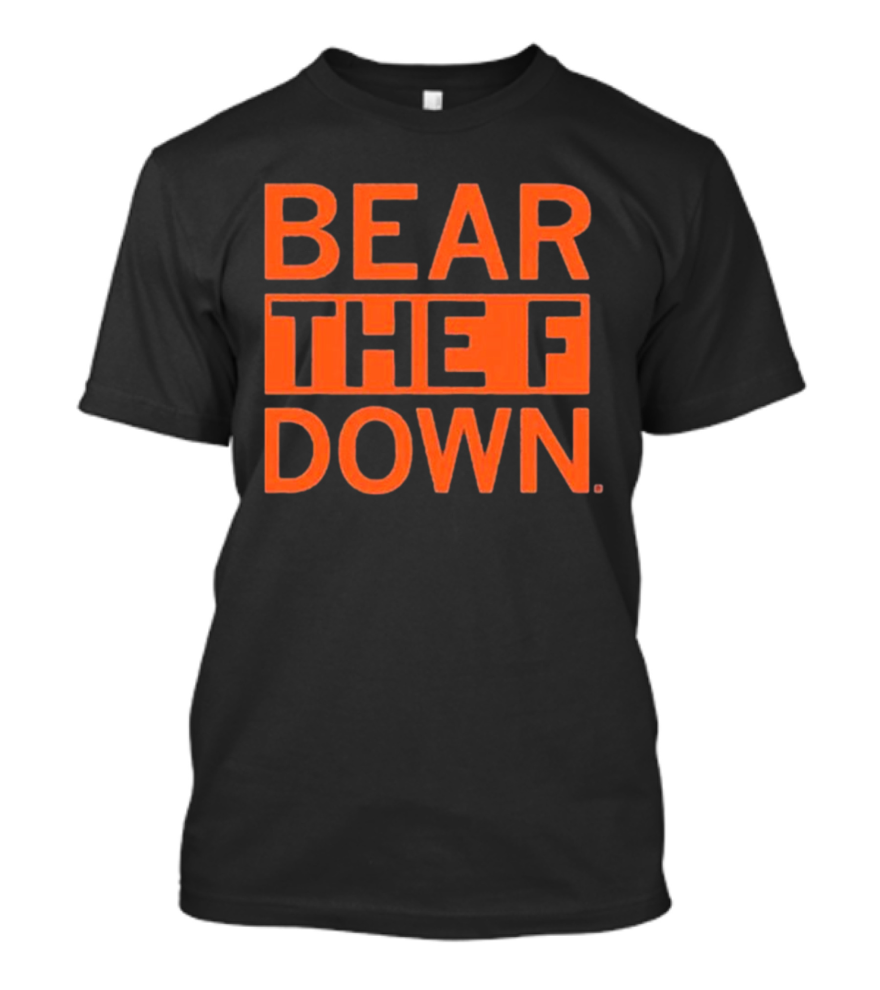BEAR THE F DOWN Chicago Football T-Shirt
