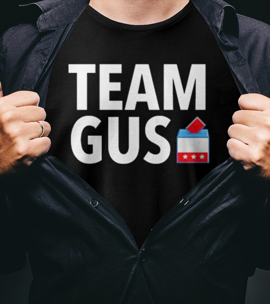 Tony Michaels Team Gus Voting Box Stars T-Shirt