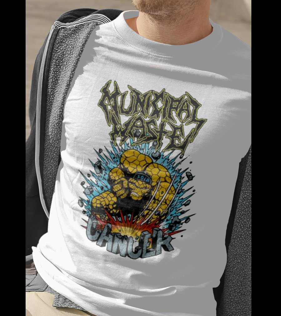 Municipal Waste SOIA Thing Clobberin Cancer Explosion T-Shirt